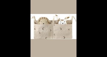 Boxzak - Opbergzak Speelgoed - Speelgoedzak - Beige