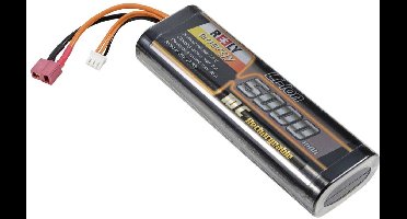 Reely Li-ion accupack 7.4 V 5000 mAh Aantal cellen: 2 10 C Hardcase T-stekkersysteem