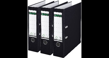 Ordner leitz 180° 1080 3 stuks zwart | 6 stuks