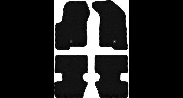 BASIC zwarte veloursmatten voor: Jeep Patriot off-road (2006-2016)