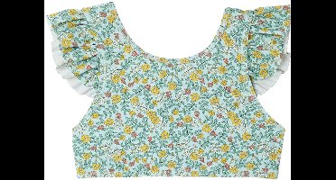 Vertbaudet 2-delige meisjessweater met bloemen