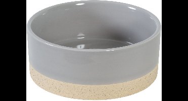 ZOLUX OLARIA VOERBAK KERAMIEK GRIJS 15.5 CM 750 ML