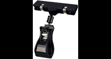 Pop-clip L zwart klem groot kaarth.groot