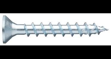 Wurth - ASSY 4 CS staal verzinkt VD verzonken kop RW - ASSY® 4 CS bevestigingsschroef Staal verzinkt voldraad verzonken kop - x 1000 st - Interne aandrijving RW20