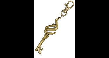 Harry Potter Sleutelhanger- Portkey Keychain- sleutel goudkleurig- 8 cm
