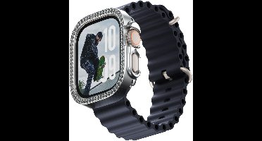 SAFE by PanzerGlass Bling Bumper voor de Apple Watch Ultra (2) - 49 mm - Silver
