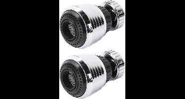 Boraboi ® 360° Draai- en Dubbelwerkend Waterbesparend Kraanopzetstuk voor Keuken en Badkamer