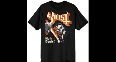 Ghost He's Back Heren T-shirt - zwart - L