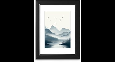 Hama Chill, Enkele fotolijst, Zwart, Rechthoekig