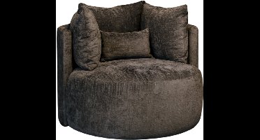 Fauteuil Ravi - Loveseat - Antraciet - 105x103x84 cm