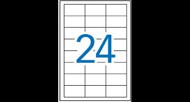 Apli laser A4 etiketten 64 | 6x33 | 8mm 2400