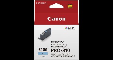 Canon PFI-5100 PC inktcartridge 1 stuk(s) Origineel Foto cyaan