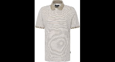 Bugatti poloshirt korte mouw beige