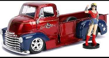 1952 Chevy Coe Pickup - Wonder Woman - DC Comics Bombshells - Jada 1:24