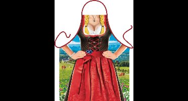 Alpendirndl - Grappig Leuk Tirol Tiroler Schort Keukenschort