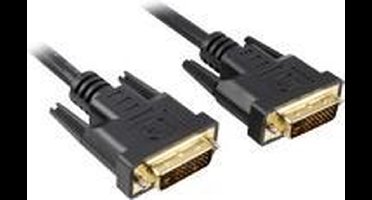 Sharkoon 5m DVI-D to DVI-D (24+1)