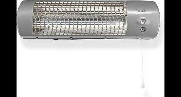 Nedis Badkamer verwarming - 1200 W - 2 Verwarmingsmodi - X4 - Grijs