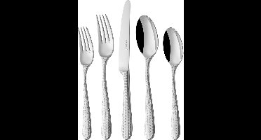 Sola Amsterdam Bestekset 12 persoons - 100 delig - Zilverwit Premium Edelstaal 18/10 - Vaatwasserbestendig