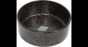 D&d Home - Drinkbak - Hond - Jasper Eet- En Drinkkom M - 700ml - 16x16x6cm Black Dots - 1st