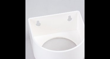 Duvoplus - Dieren Vachtverzorgingsmiddel - Hond - Refresh Jar Holder 10x10x5,3cm Wit - 1st