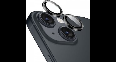 ESR Camera Lens Protector Geschikt voor Apple iPhone 15 / 15 Plus | Glas | Case Friendly | met Applicator | Zwart