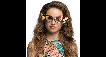 Boland - Partybril Vlinder - Volwassenen - Vrouwen - Vlinder - Fantasy - Vlinder - Fee