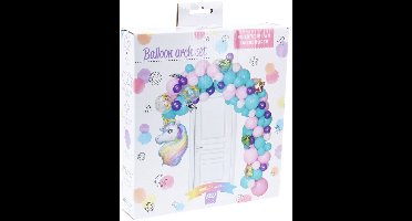 Ballonnenboog Set Unicorn 120dlg - Eenhoorn Feest Versiering.
