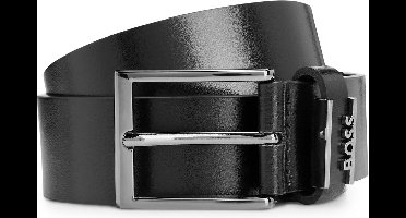 BOSS Leren Riem Cole Ant Belt W90 Black Zwart