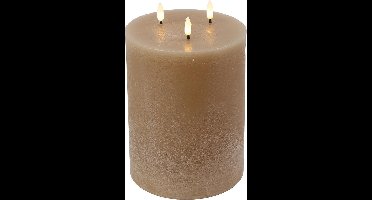 Countryfield LED stompkaars speelgoed beige 15x15x22,5cm decoratief.