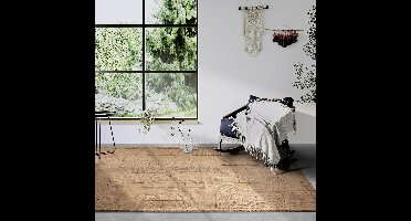 Villeroy & Boch - Laagpolig vloerkleed Wol - Wilhelmine - Koper / Bruin 80x150 cm