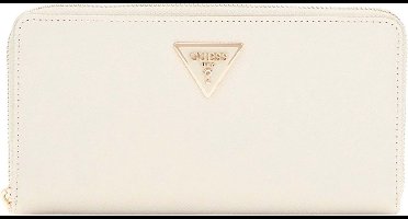 GUESS Portemonnee Laurel SLG Cheque Organizer Bone Lichtgrijs