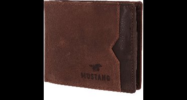 Mustang La Spezia leren portemonnee cognac