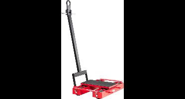 Transportrollen 6 t 8 nylon rollen met hendel en draaibaar plateau MW Tools TRA6