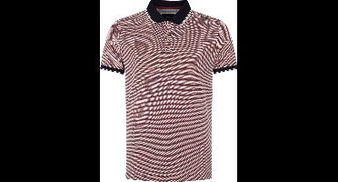 Suitable Oxford Polo Rood - Maat XL - Heren - Polo shirt Heren met Korte mouw