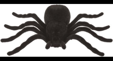 Halloween Decoratie Spinnen - Realistisch - Set van 2 - 11x7 cm