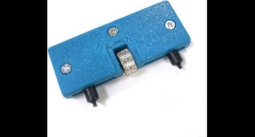 New Age Devi - Verstelbare Horlogekast Opener - Horloge Reparatie Gereedschap - Robuust Horlogemakersgereedschap - Universeel - Blauw