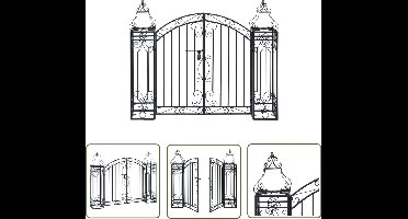 vidaXL-Poort-decoratief-122x20,5x100-cm-smeedijzer
