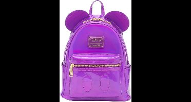 Disney Loungefly Backpack Mickey Purple Oil Slick