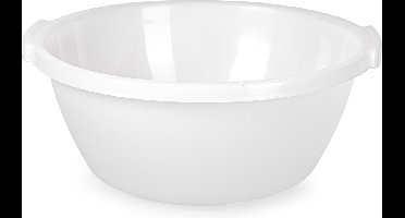 Plasticforte Keuken extra grote mengkom - kunststof - wit - 7000 ml/7 Liter - Voedsel geschikt - Oliebollen/Pannenkoeken/Saus