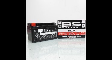 sla bs accu voor kymco 125 super 8 scooter 2007 tot 2013 ytx7a-bs / 12v 6ah nieuw