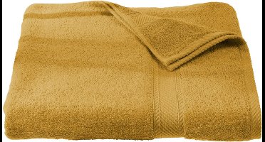 De Witte Lietaer Strandlaken Helene Golden Yellow 100 x 200 cm - Katoen