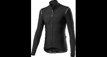 Castelli Fietsshirt Lange mouwen Rain or Shine Heren Zwart - Tutto Nano RoS Jersey Black - L
