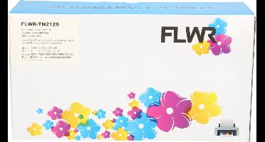 FLWR Brother TN-2120 Toner Zwart