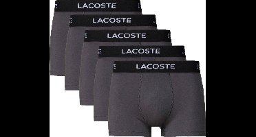 Lacoste Casual Short Boxershorts Heren (5-pack) - Maat L
