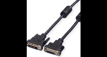 VALUE DVI verlengkabel, DVI M-F, (24+1) dual link, 2 m