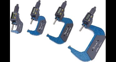 Dasqua Professionele 0 - 25 mm Digitale Buiten Micrometer