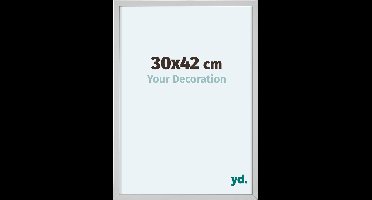 Your Decoration - Fotolijst 30x42 cm - Aluminium - Wit - Virginia