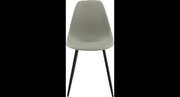 Venture-Home-Eetkamerstoelen-2-st-Polar-kunststof-grijs-en-zwart