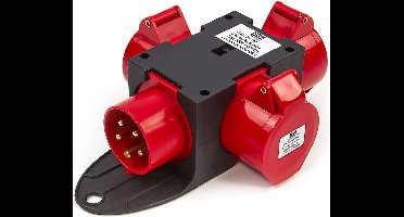 HBM 400 Volt 3 Voudig Verdeelblok 32 Ampère