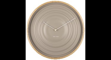 Karlsson Wandklok Scandi Ribble - Grijs - Ø31cm - Wandklok